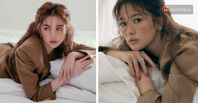 Từ nữ hoàng nội y, Ngọc Trinh giờ lại thành thánh copy xào lại cả concept lẫn cách lên đồ của sao quốc tế? - Ảnh 2.