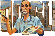 Danh hoạ Bùi Xuân Phái được Google vinh danh nhân kỷ niệm 99 năm ngày sinh của ông