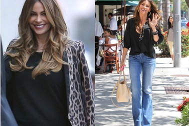 Sofia Vergara sành điệu với quần ống loe
