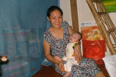 Bé Lê Viết Quang Sơn đã đủ tiền phẫu thuật tim