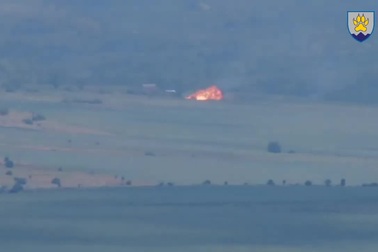 Trực thăng Ka-52 của Nga bị bắn hạ bởi tên lửa phòng không vác vai Ukraine