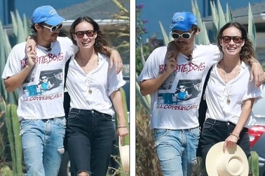Mỹ nhân Hollywood Olivia Wilde và "phi công" kém 10 tuổi nắm tay ra phố