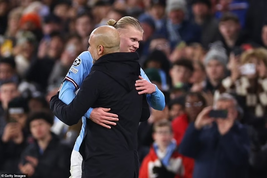 HLV Guardiola và Haaland chia sẻ bất ngờ sau trận thắng Leipzig 7-0 - 2 HLV Guardiola và Haaland chia sẻ bất ngờ sau trận thắng Leipzig 7-0 - 2