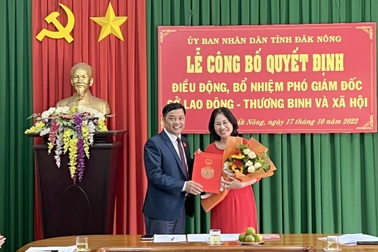 Phó Giám đốc Sở xin thôi việc ngay tại buổi công bố quyết định bổ nhiệm