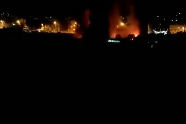 Dải Gaza rung chuyển vì trúng hàng loạt vụ không kích của Israel