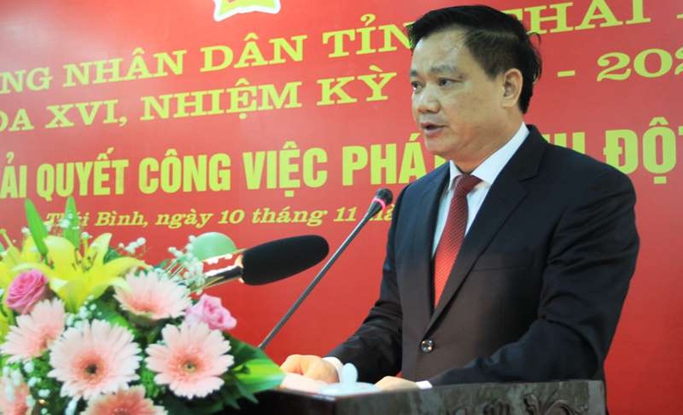 Ông Nguyễn Khắc Thận làm Chủ tịch tỉnh Thái Bình - 2 Ông Nguyễn Khắc Thận làm Chủ tịch tỉnh Thái Bình - 2