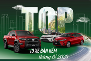 10 ô tô bán chậm tháng 6: Chỉ một mẫu thương hiệu Mỹ, còn lại là xe Nhật