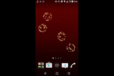 Pháo hoa xuất hiện trên màn hình khi lắc smartphone