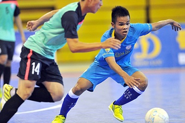 Sanna Khánh Hòa vẫn ở ngôi đầu bảng giải futsal quốc gia 2015