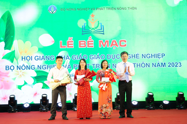 39 giáo viên đạt giải Nhất hội giảng nghề nông nghiệp