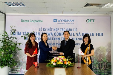 Wyndham Lynn Times Thanh Thủy “xuất khẩu” căn hộ nghỉ dưỡng sang Nhật Bản