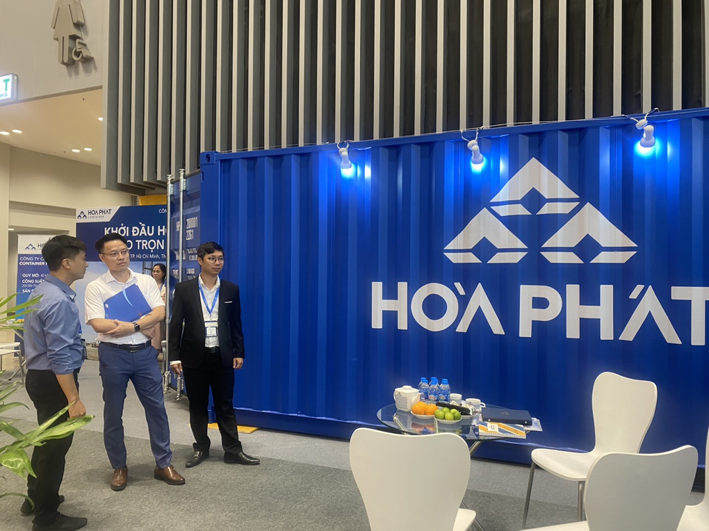 Container Hòa Phát giới thiệu sản phẩm tại Triển lãm quốc tế Logistics Việt Nam 2023 - 1 Container Hòa Phát giới thiệu sản phẩm tại Triển lãm quốc tế Logistics Việt Nam 2023 - 1