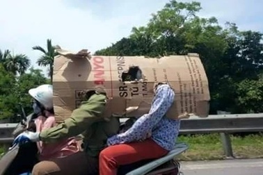 Những kiểu "chống đỡ" nắng nóng chỉ có ở Việt Nam