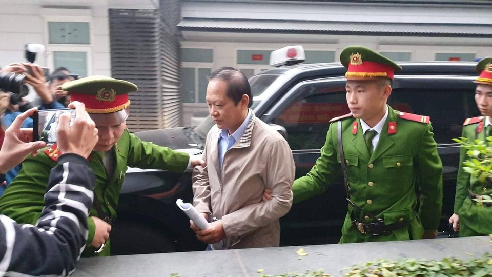 Hai cựu Bộ trưởng Nguyễn Bắc Son, Trương Minh Tuấn hầu tòa - 1 Hai cựu Bộ trưởng Nguyễn Bắc Son, Trương Minh Tuấn hầu tòa - 1