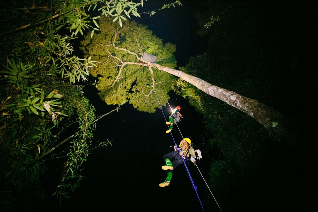 Chàng trai Hải Dương đi rừng sâu, ăn rau dại, ngủ võng cao 40m - 2 Chàng trai Hải Dương đi rừng sâu, ăn rau dại, ngủ võng cao 40m - 2