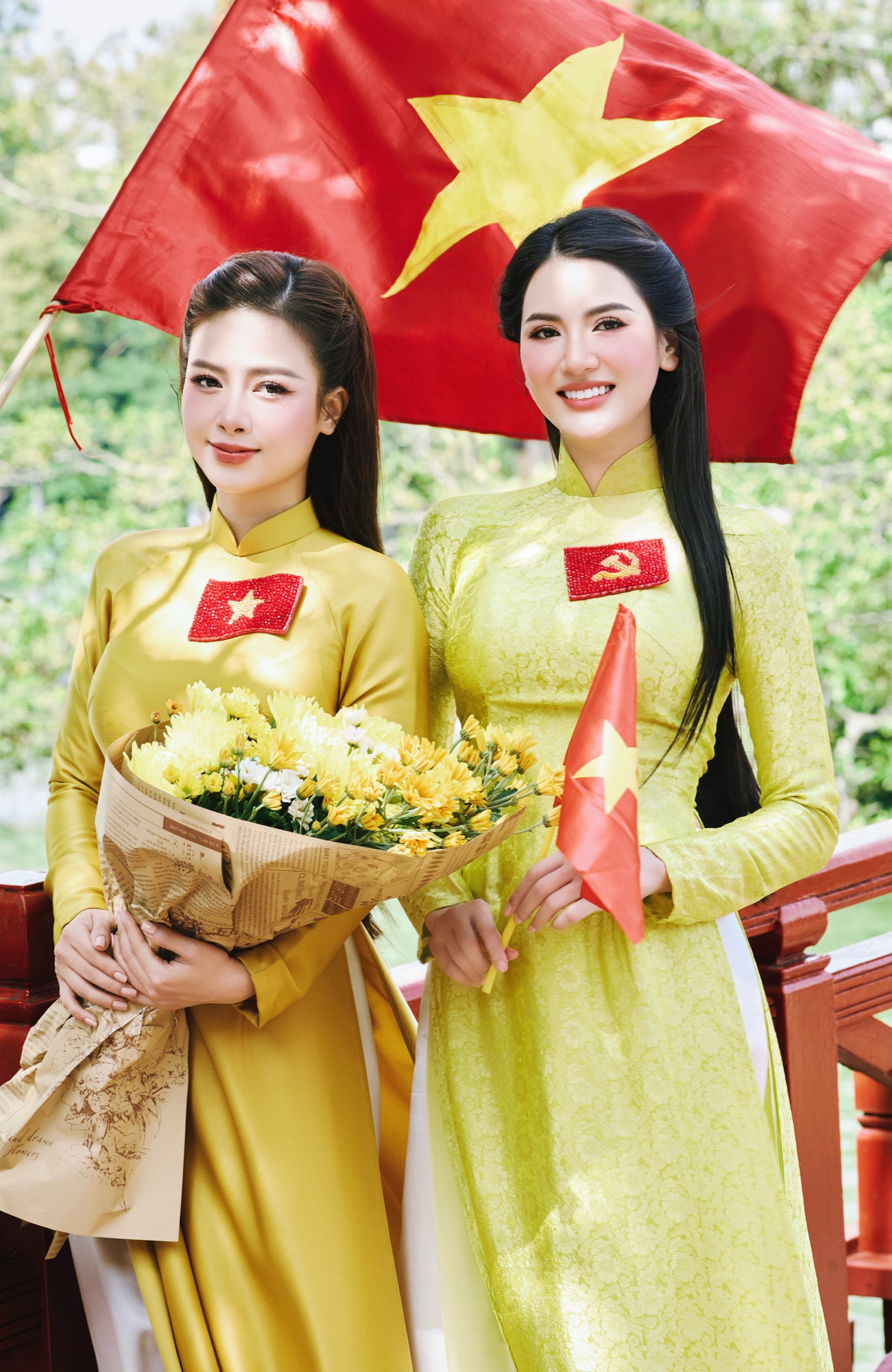 Thiếu tá vào vai girl phố náo loạn Hồ Gươm thướt tha trong tà áo dài - 5 Thiếu tá vào vai girl phố náo loạn Hồ Gươm thướt tha trong tà áo dài - 5