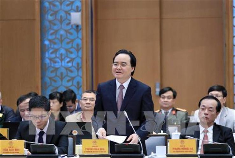 Bộ trưởng Phùng Xuân Nhạ: Đề nghị không tinh giản biên chế giáo viên mầm non - 1 Bộ trưởng Phùng Xuân Nhạ: Đề nghị không tinh giản biên chế giáo viên mầm non - 1