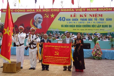 Kỷ niệm 40 năm chiến thắng Đăk Tô - Tân Cảnh