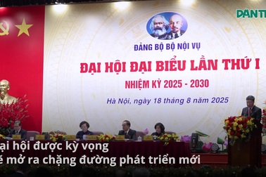 Đại hội quy tụ ý chí, tinh thần đổi mới của Đảng bộ Bộ Nội vụ