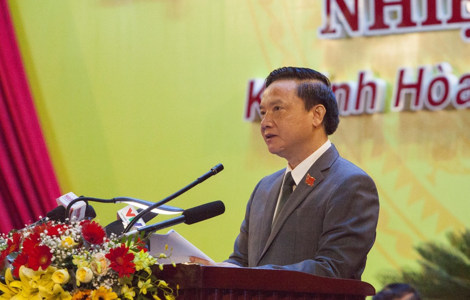 Ông Nguyễn Khắc Định tiếp tục làm Bí thư Tỉnh ủy Khánh Hòa - 1 Ông Nguyễn Khắc Định tiếp tục làm Bí thư Tỉnh ủy Khánh Hòa - 1