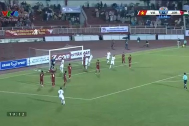 Việt Nam 0-0 Jordan: Phút thứ 12, Ngọc Hải cứu thua
