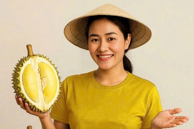 Nữ bí thư từng gây "sốt" mạng xã hội sẽ livestream bán 50 tấn sầu riêng