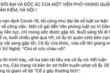 Hà Nội: Gia hạn tạm đình chỉ Phó Viện trưởng VKS Hoàn Kiếm