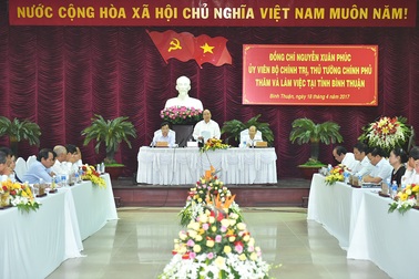 Thủ tướng: Không đưa nhiệt điện than vào Bình Thuận