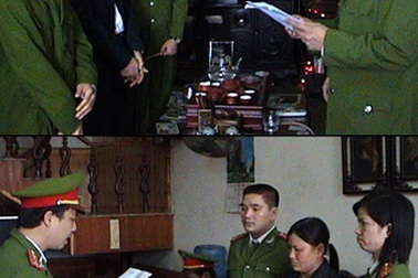 Tạm giam cặp vợ chồng bắt cóc, hành hung cán bộ Hải quan