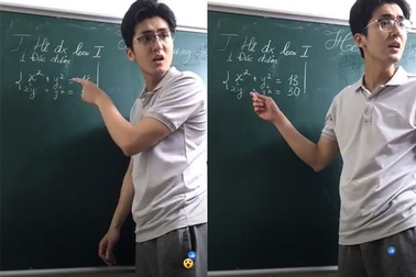 Thầy giáo khó tính nhưng đẹp trai như tài tử điện ảnh gây "sốt"