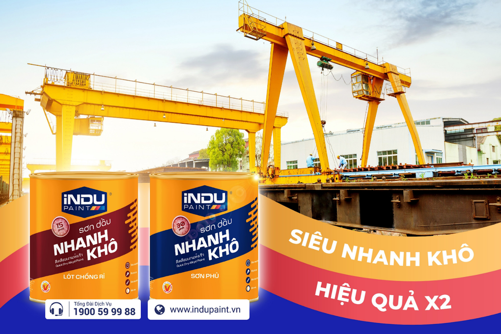 Sơn dầu nhanh khô iNDU: Giải pháp tiết kiệm thời gian và chi phí - 2 Sơn dầu nhanh khô iNDU: Giải pháp tiết kiệm thời gian và chi phí - 2