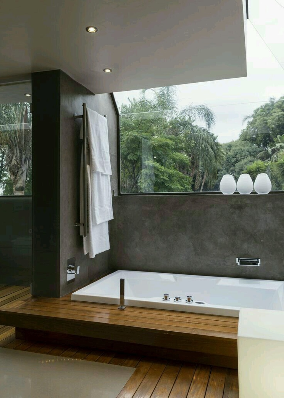 Mẫu phòng tắm mở hài hòa với thiên nhiên - 2 Mẫu phòng tắm mở hài hòa với thiên nhiên - 2