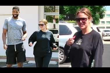 Khloe Kardashian cùng bồ trẻ ra phố