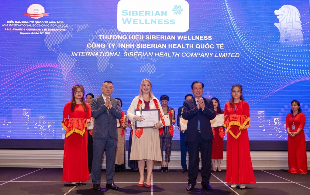 Siberian Wellness nhận 3 giải thưởng tại Asia Award 2023 - 1 Siberian Wellness nhận 3 giải thưởng tại Asia Award 2023 - 1