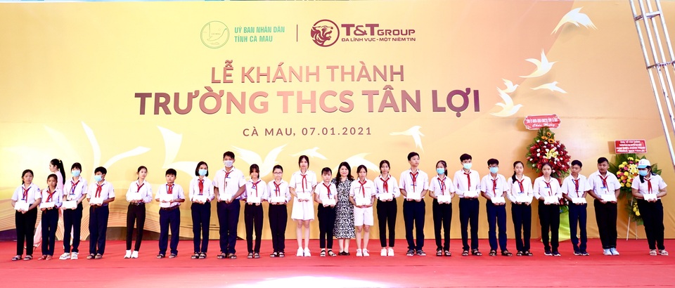 Tập đoàn TT Group tài trợ xây dựng trường học tại tỉnh Cà Mau - 3 Tập đoàn TT Group tài trợ xây dựng trường học tại tỉnh Cà Mau - 3