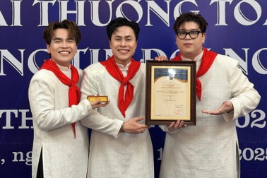 Nhóm DTAP được vinh danh nhờ dự án âm nhạc quảng bá hình ảnh Việt Nam