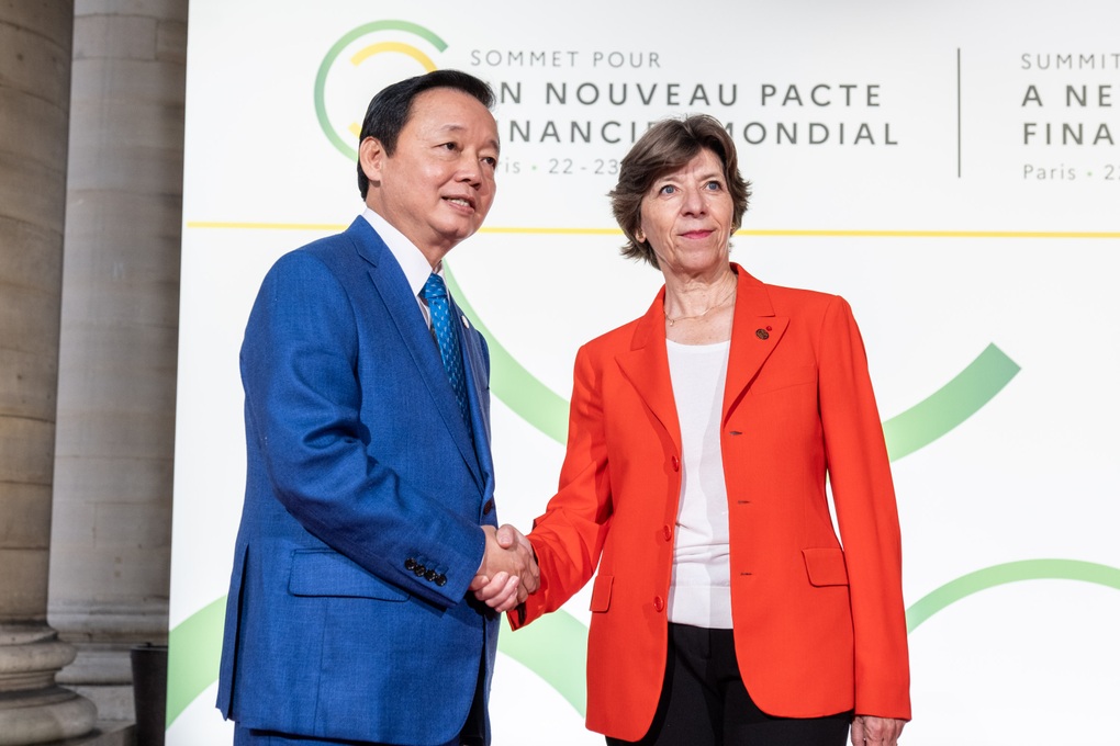 Phó Thủ tướng Trần Hồng Hà dự hội nghị về hiệp ước tài chính toàn cầu mới - 2 Phó Thủ tướng Trần Hồng Hà dự hội nghị về hiệp ước tài chính toàn cầu mới - 2