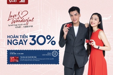 Thẻ VinID MB VISA: Sự kết hợp tuyệt vời xứng tầm hai thương hiệu lớn