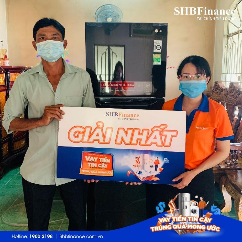 SHB Finance trao giải chương trình Vay tiền tin cậy, trúng quà mong ước - 3 SHB Finance trao giải chương trình Vay tiền tin cậy, trúng quà mong ước - 3