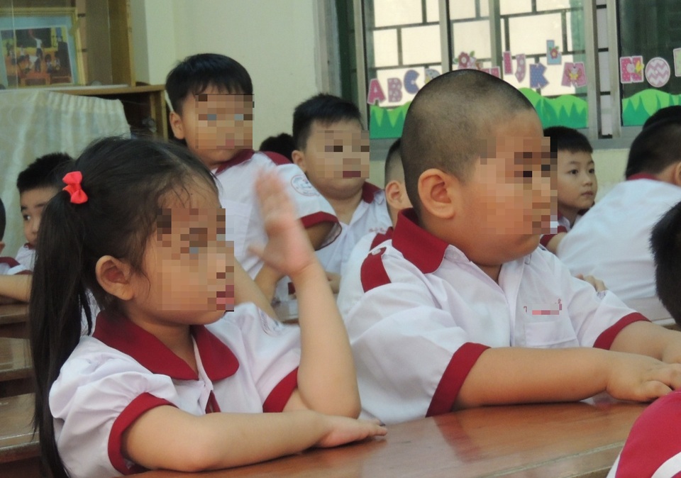 TPHCM: Trẻ mầm non thừa cân, béo phì... tăng dần đều - 1 TPHCM: Trẻ mầm non thừa cân, béo phì... tăng dần đều - 1