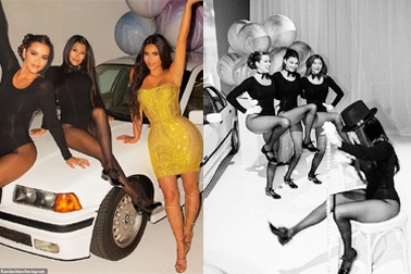 Hé lộ hình ảnh trong tiệc sinh nhật ấn tượng của Kim Kardashian