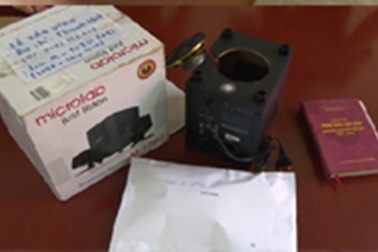 Ngụy trang 1.000 viên thuốc lắc trong loa thùng