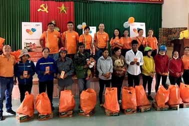 FWD hỗ trợ 300 gia đình khó khăn tại Tây Nguyên