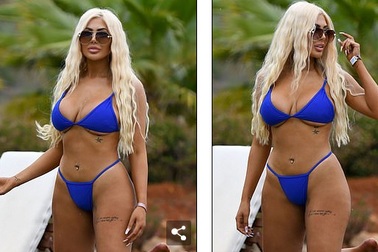 Chloe Ferry ngày càng khác lạ