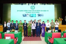 Bệnh viện hạng đặc biệt đầu tiên triển khai bệnh án điện tử