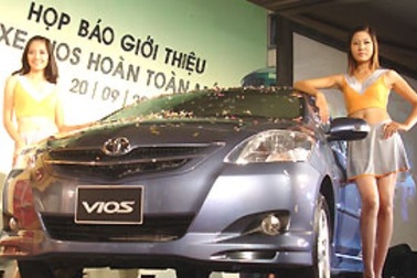 3.810 chiếc Toyota Vios phải triệu hồi để thay túi khí