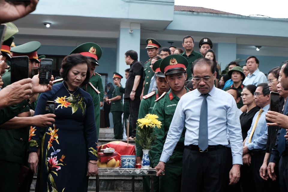 Truy điệu và an táng hài cốt các liệt sĩ tại Vị Xuyên - 10 Truy điệu và an táng hài cốt các liệt sĩ tại Vị Xuyên - 10