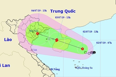 Áp thấp khả năng thành bão, tiếp tục hướng vào đất liền Việt Nam