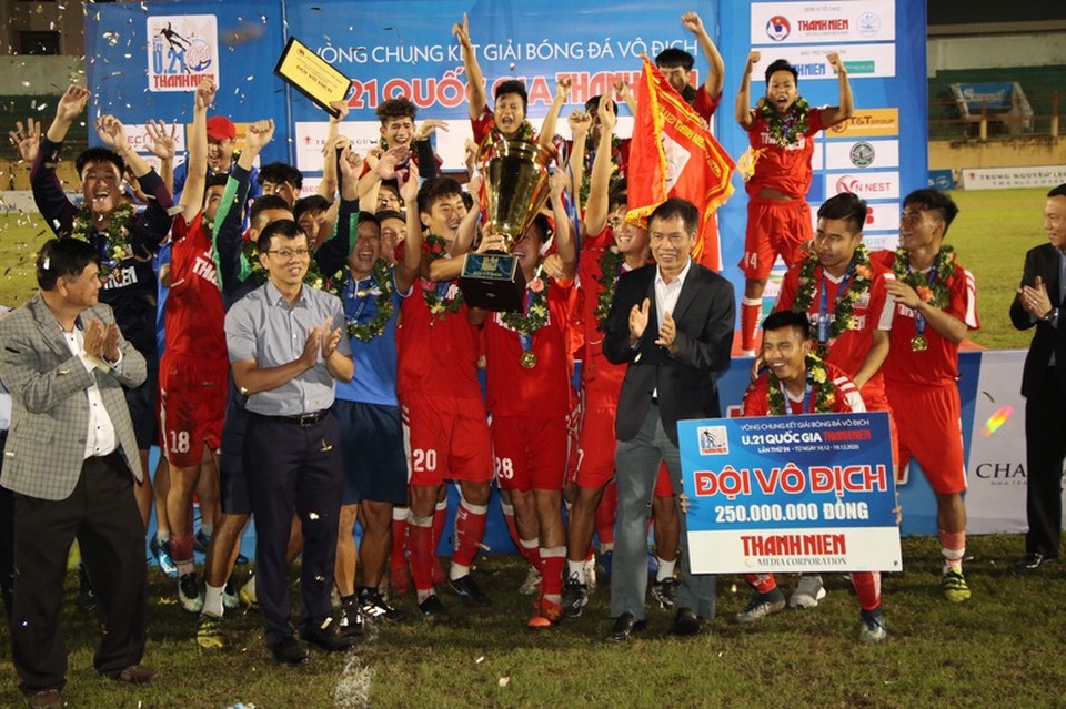 CLB bóng đá Viettel lần đầu vô địch giải U21 quốc gia - 2 CLB bóng đá Viettel lần đầu vô địch giải U21 quốc gia - 2