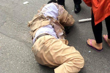 Hà Nội: Truy tìm xe tải tông CSGT rồi bỏ chạy